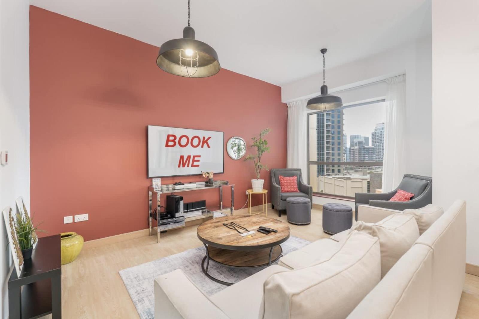 Appartamento Stylish 4-bedroom With Balcony Views In Jbr